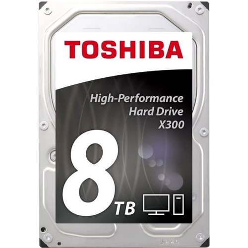 8TB SATAIII Toshiba HDWF180EZSTA X300, 7200rpm, 128Mb